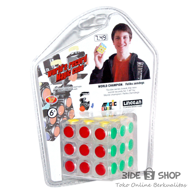 jual kubus rubik yong jun linggan dot magic cube 3x3x3 jual kubus rubik yong jun linggan dot magic cube 3x3x3