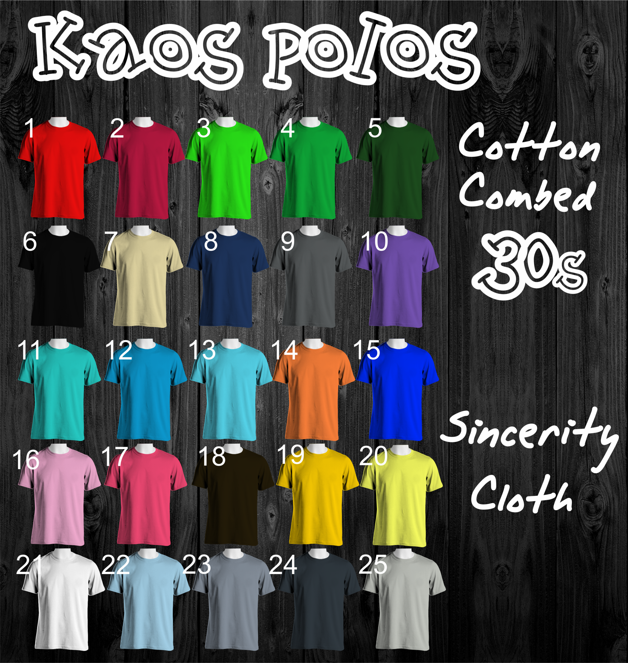 harga kaos polos bahan asli cotton combed 30s bandung harga kaos polos bahan asli cotton combed 30s bandung