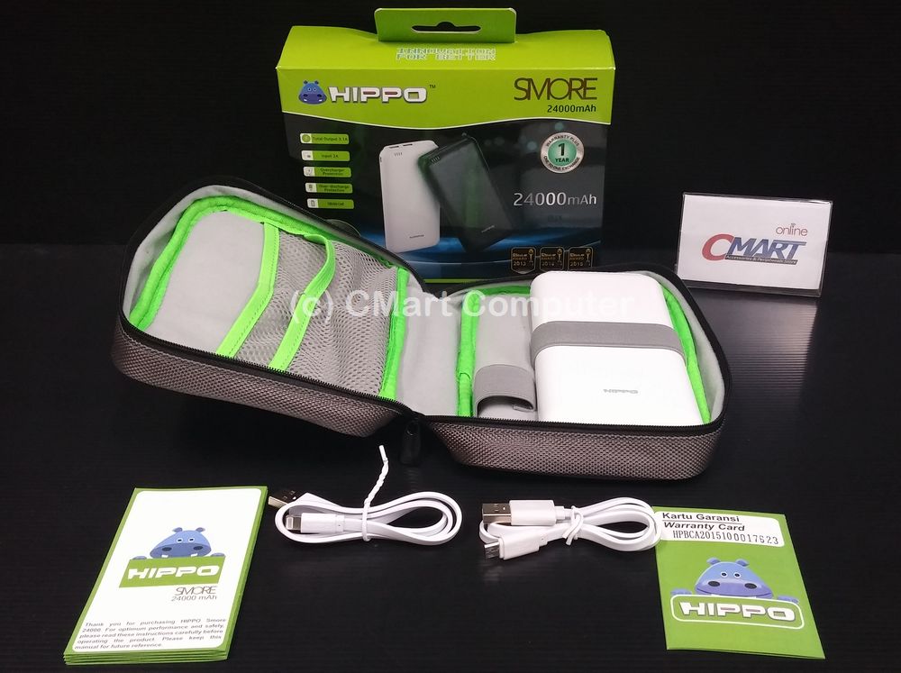 Hippo Smore 24000 Mah Daftar Update Harga Terbaru Indonesia Source Harga Powerbank Hippo .