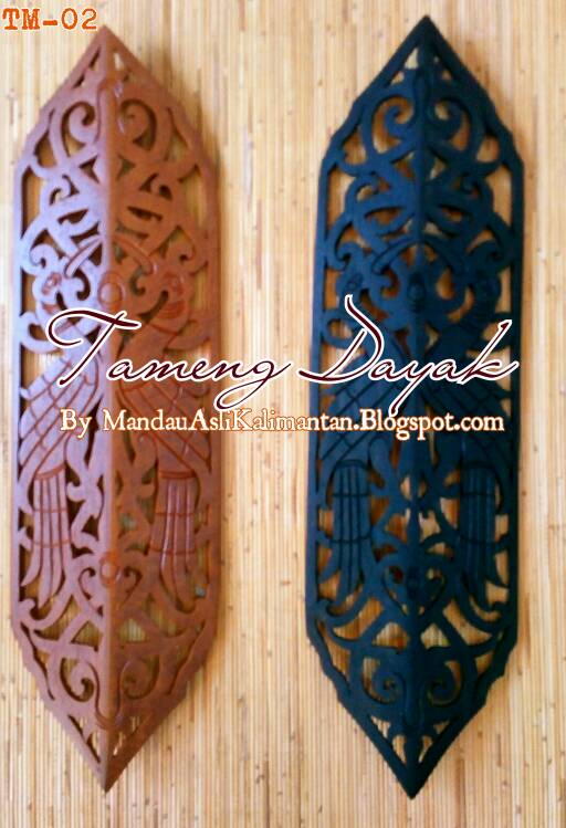 Jual Tameng Dayak Hiasan Dinding Souvenir Kalimantan 