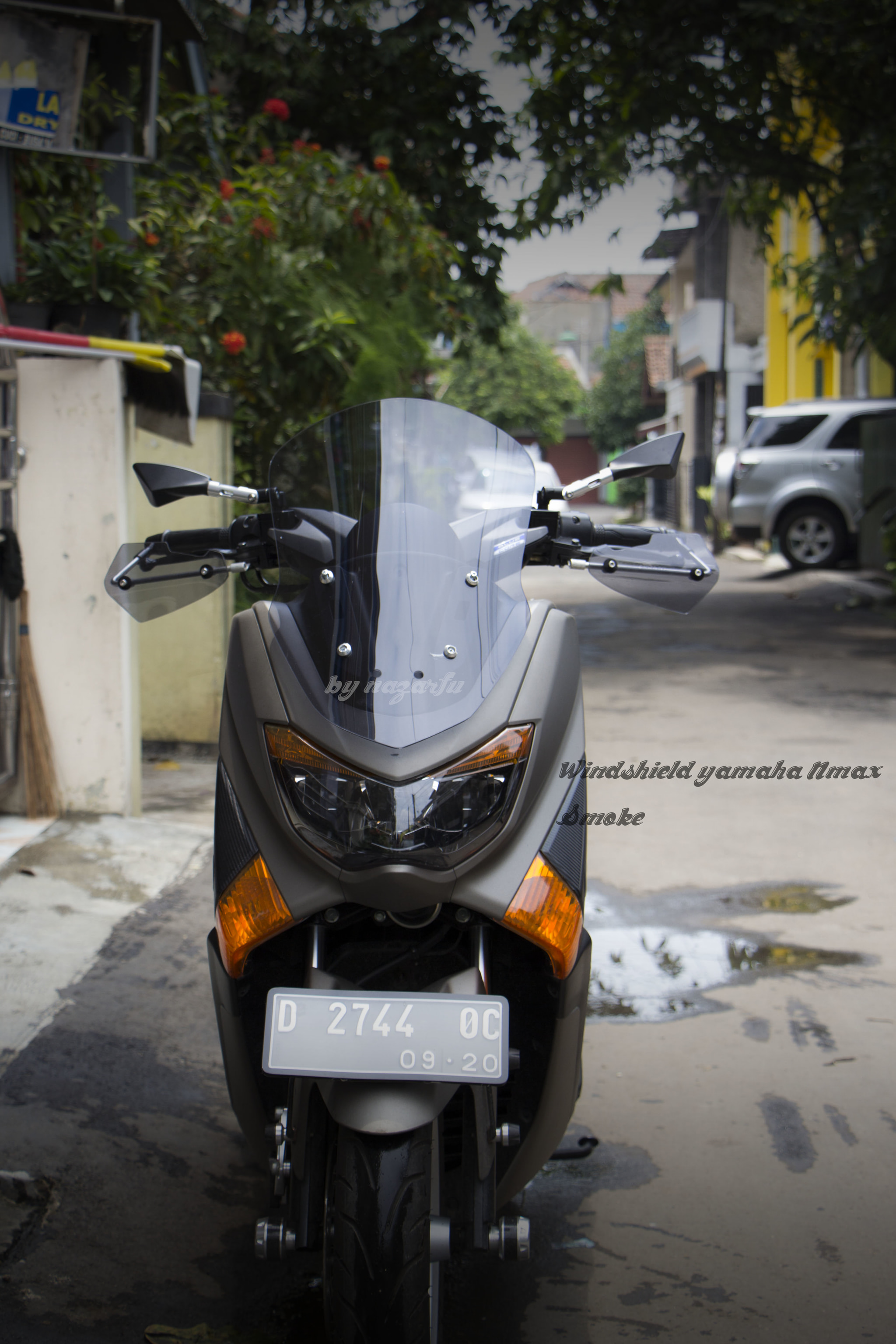 Jual Windshield Visor Yamaha Nmax 55cm Thailand Style