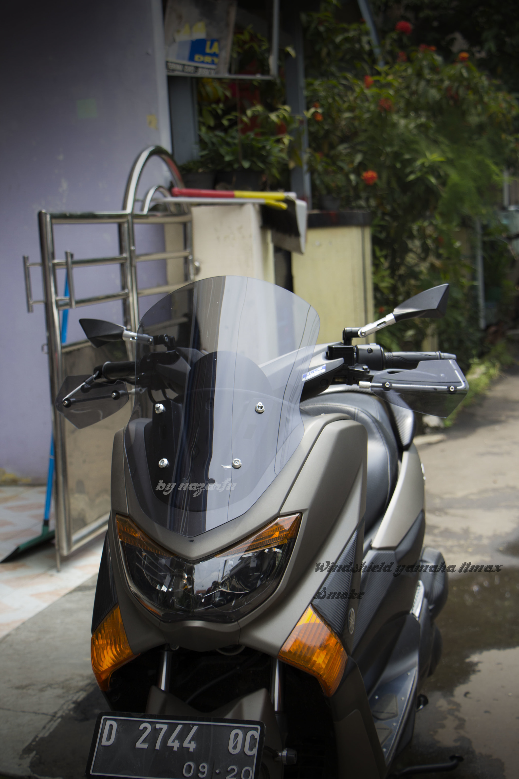 Jual Windshield Visor Yamaha Nmax 55cm Thailand Style