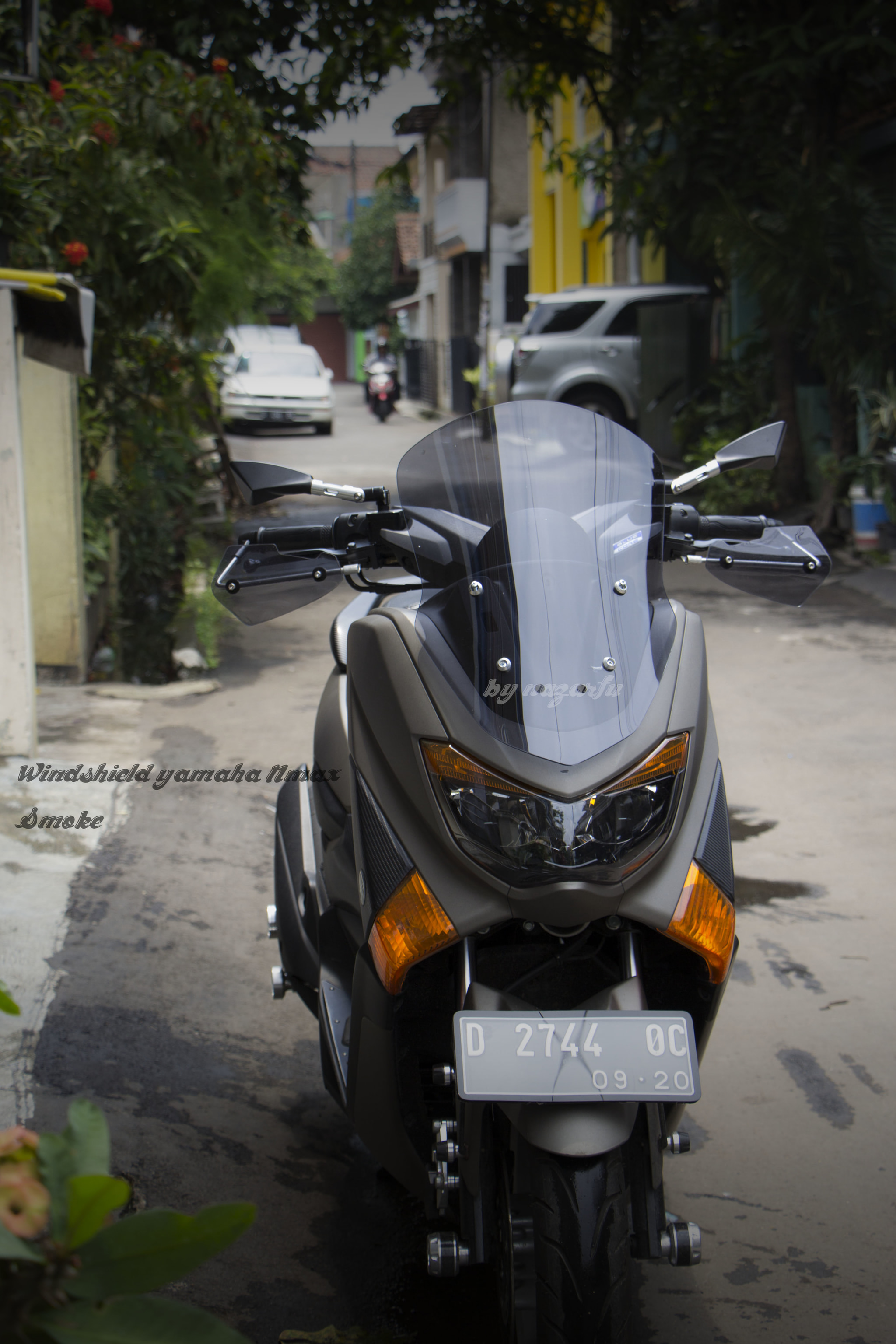 Jual Windshield Visor Yamaha Nmax 55cm Thailand Style