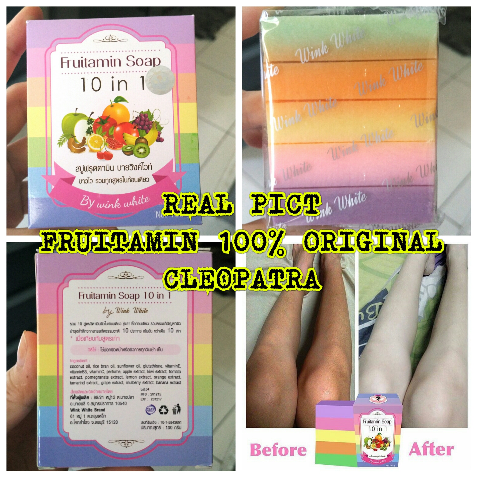 jual fruitamin soap 10 in 1 by wink white sabun 100 jual fruitamin soap 10 in 1 by wink white sabun 100