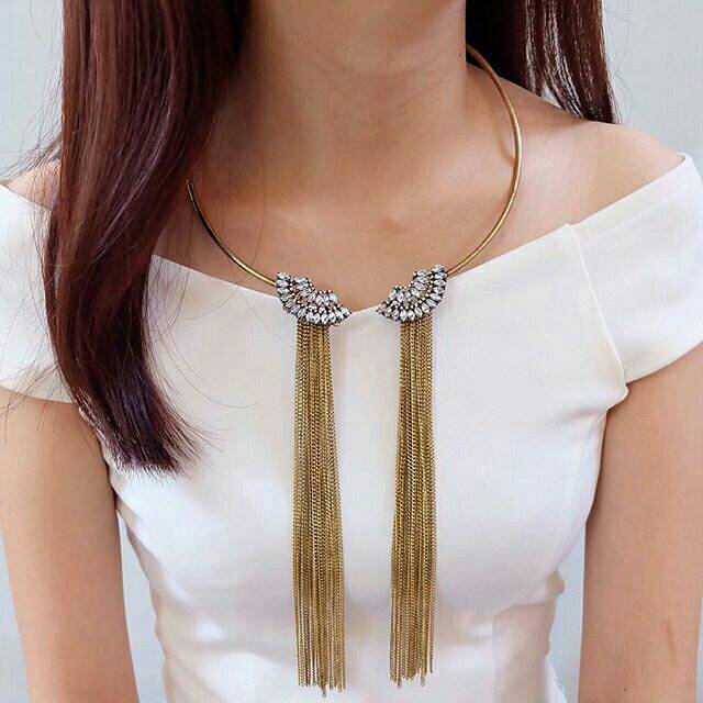 jual kalung fashion choker rumbai dmac shop jual kalung fashion choker rumbai dmac shop