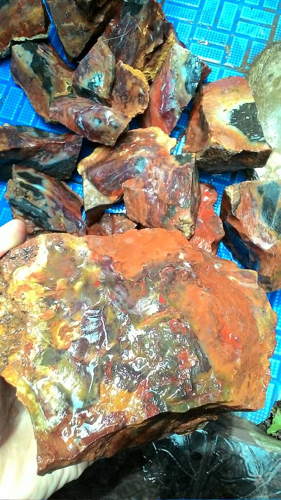 jual bahan batu akik bongkahan batu pancawarna el jual bahan batu akik bongkahan batu pancawarna el