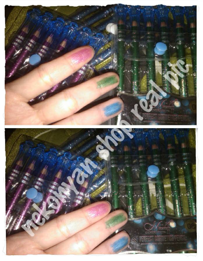 jual jual eceran eyeshadow eyeliner pencil dgn glitter jual jual eceran eyeshadow eyeliner pencil dgn glitter