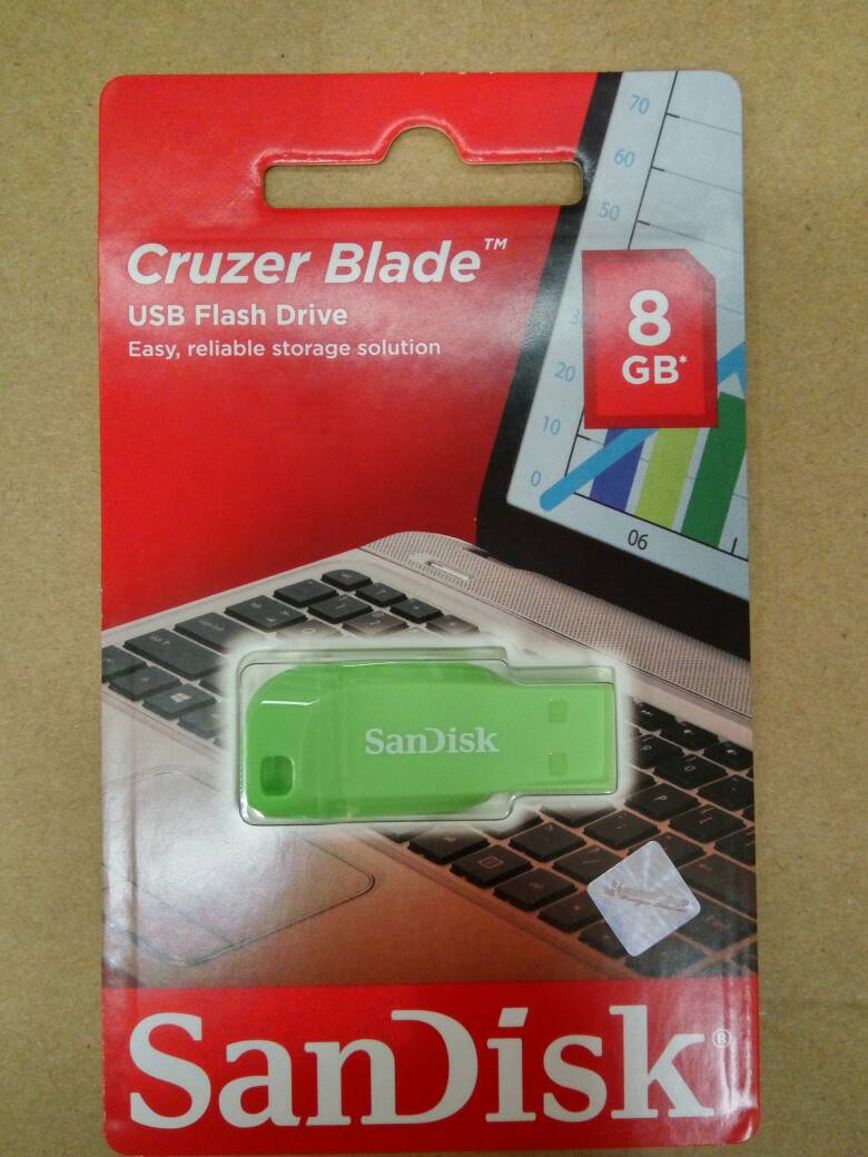 jual usb flashdisk sandisk 8gb cruzer blade green jual usb flashdisk sandisk 8gb cruzer blade green