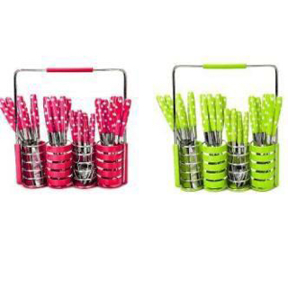 jual cutlery set sendok polkadot weston 24 pc garpu pisau jual cutlery set sendok polkadot weston 24 pc garpu pisau