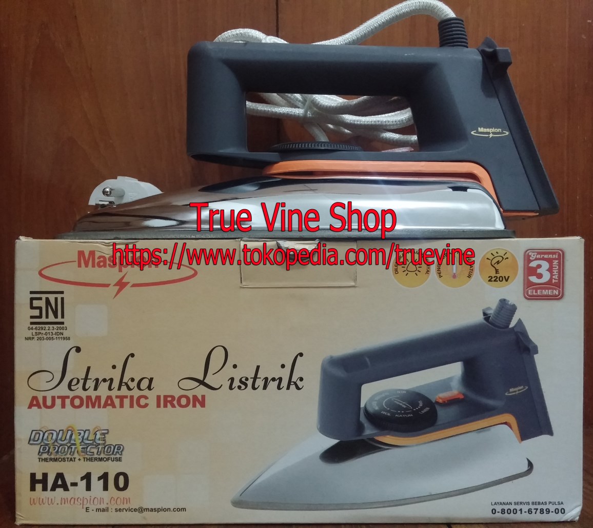 jual setrika maspion ha 110 model seperti setrika philips jual setrika maspion ha 110 model seperti setrika philips