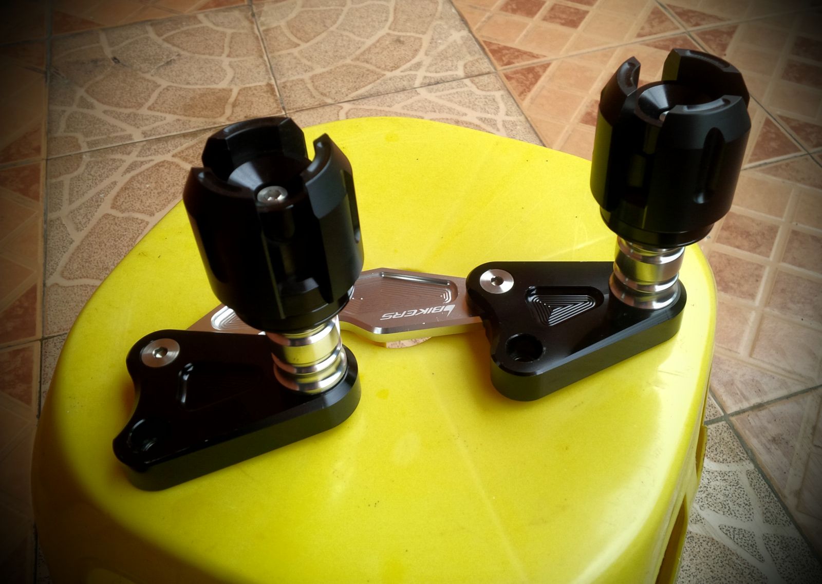Jual Pelindung Dan Slider Knalpot Merk Bikers Untuk Yamaha NMAX