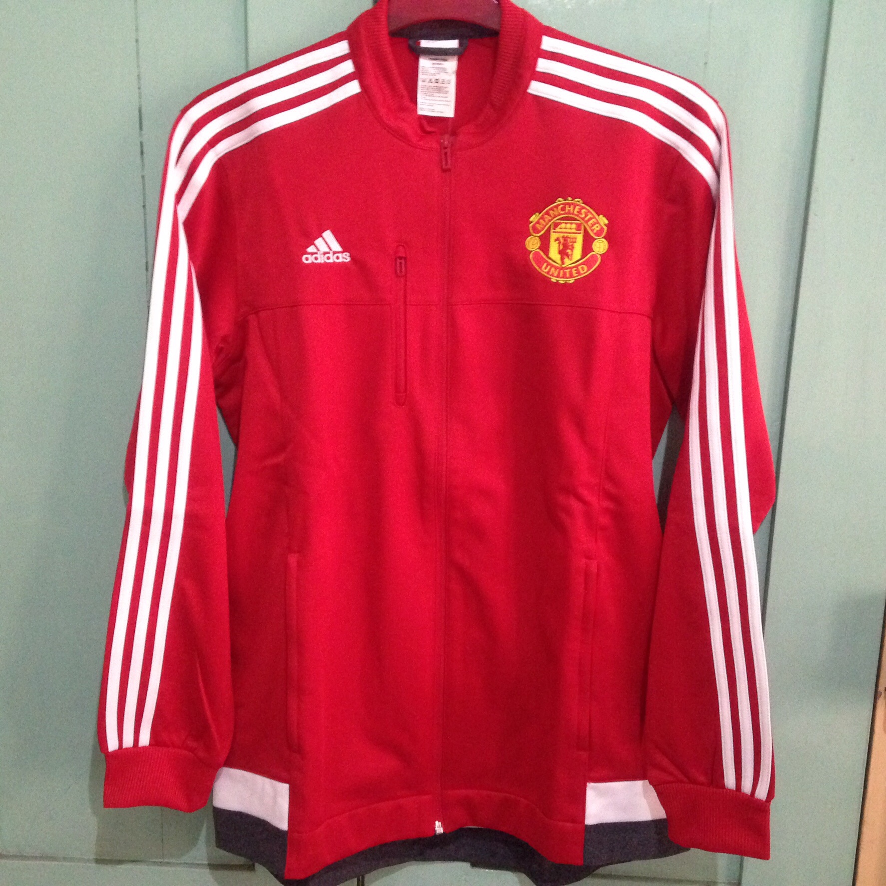 jual adidas manchester united anthem jacket size l jaket jual adidas manchester united anthem jacket size l jaket