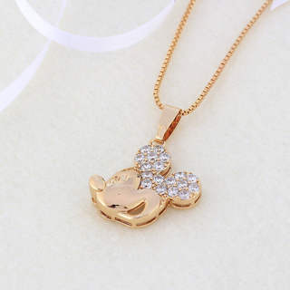 jual kalung xuping mickey mouse perhiasan lapis emas midi jewelry di omjoni jual kalung xuping mickey mouse perhiasan lapis emas midi jewelry di omjoni