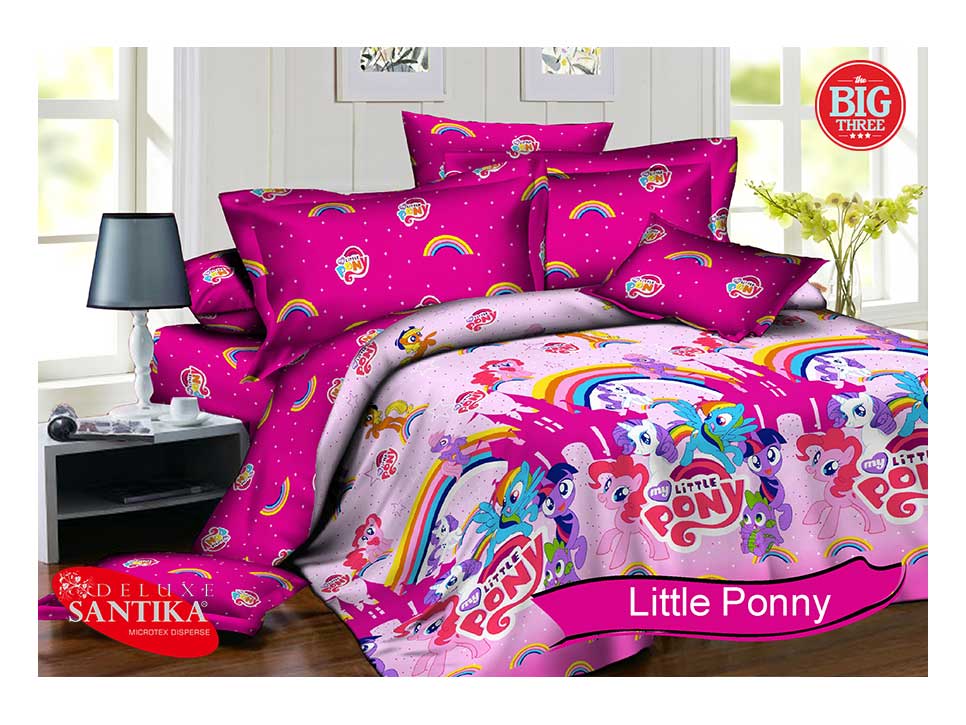 jual set bedcover halus pony kuda santika deluxe 120x200 kintakun the big three jual set bedcover halus pony kuda santika deluxe 120x200 kintakun the big three