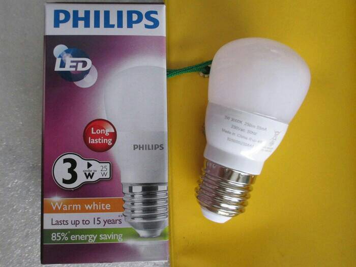jual bohlam lu philips led bulb 3 watt kuning unique corporation jual bohlam lu philips led bulb 3 watt kuning unique corporation