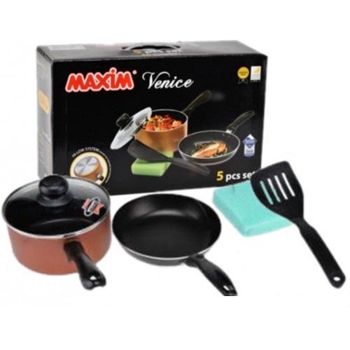 jual maxim wajan venice set teflon merah hitam jual maxim wajan venice set teflon merah hitam