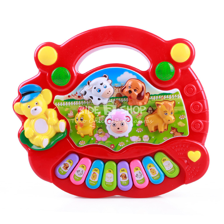 jual mainan anak balita animal farm piano belajar suara musik bonus baterai bide shop jual mainan anak balita animal farm piano belajar suara musik bonus baterai bide shop
