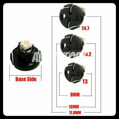 Harga Led Dashboard Speedometer Wedge T3 T4.2 T4.7 Extra Bright Mobil