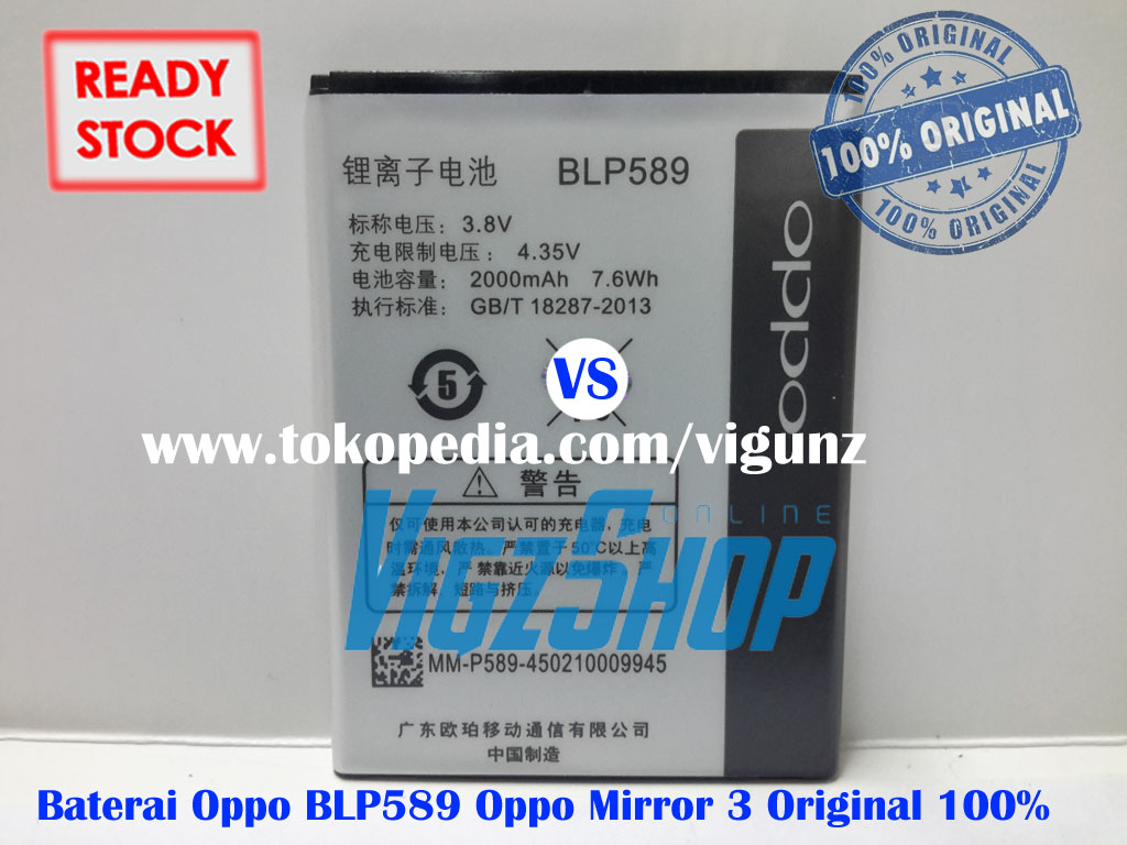 jual baterai battery oppo blp589 oppo mirror 3 original jual baterai battery oppo blp589 oppo mirror 3 original