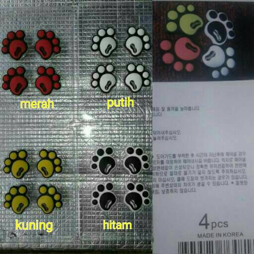 Harga Door Guard doorguard pelindung pintu mobil model tapak kaki lucu unik