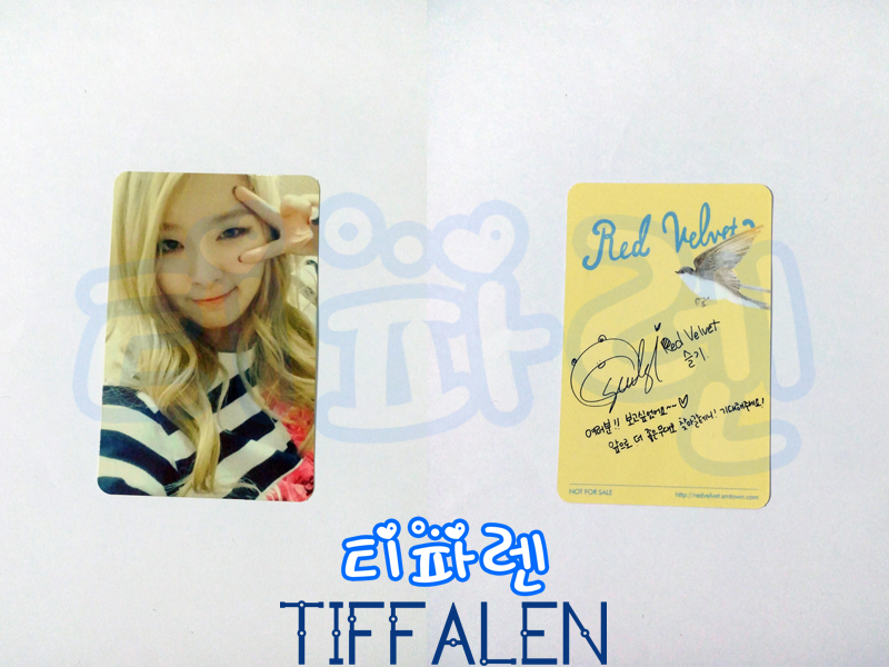 Jual Red Velvet Seulgi Ice Cream Cake Photocard Kpop Tiffalen