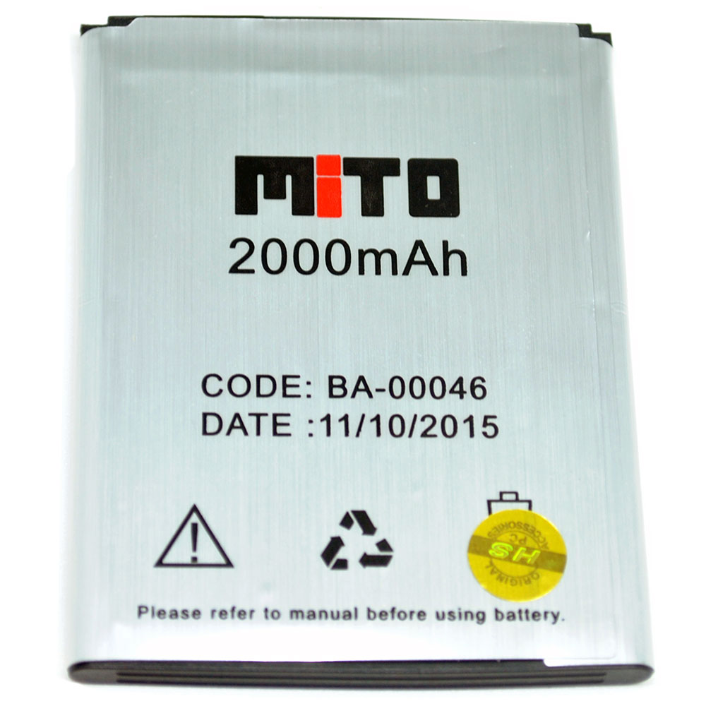 jual baterai original battery for mito mobile 2000mah ba jual baterai original battery for mito mobile 2000mah ba