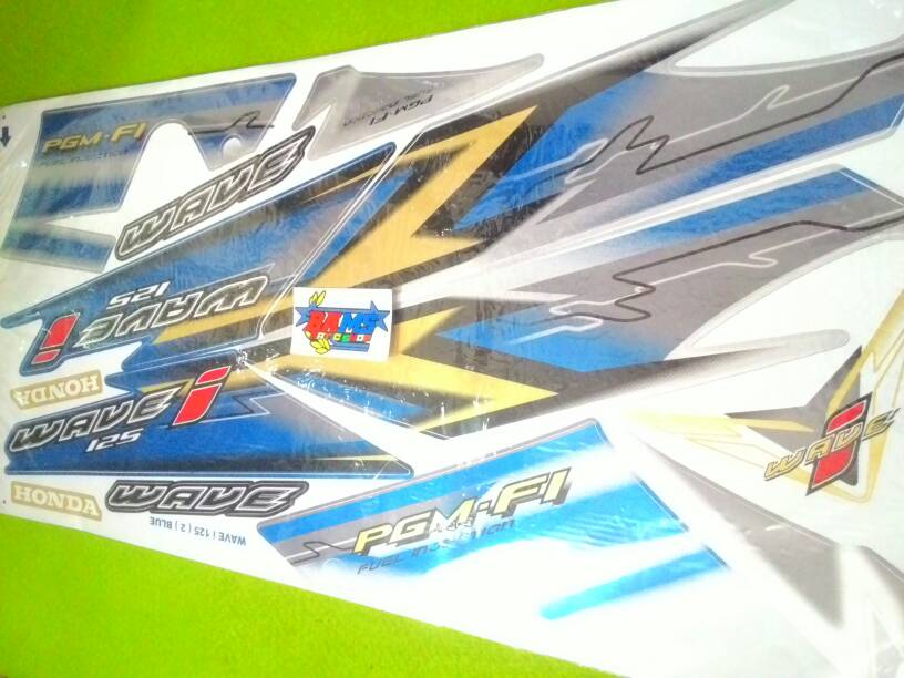 Jual striping stiker body supra x 125 wave i thailand - bamsmaticshop | Tokopedia