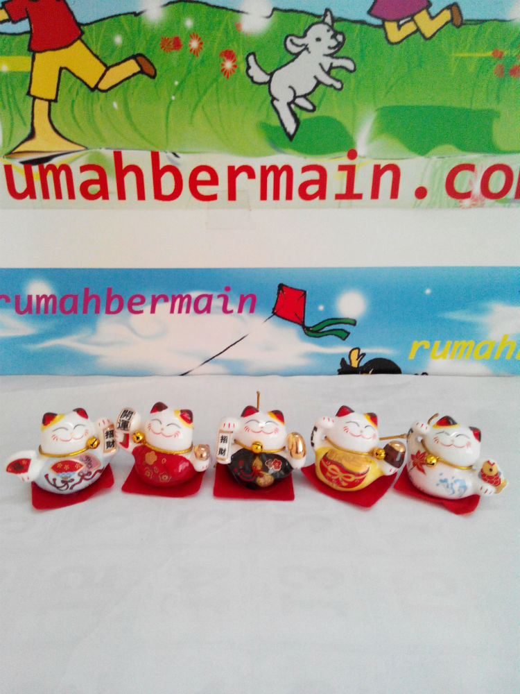 jual pajangan kucing hoki miniatur lucky cat rumah jual pajangan kucing hoki miniatur lucky cat rumah