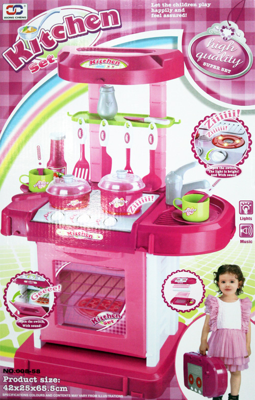 ... Pink Masak Masakan Detail Gambar Kitchen Set Koper Mainan Anak Terbaru 15 ...