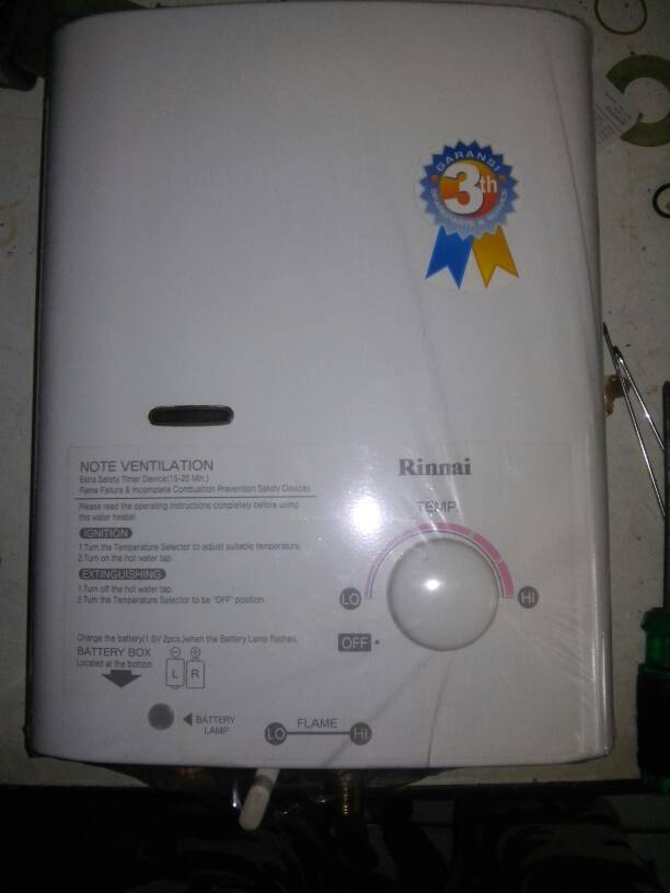 jual water heater gas rinnai type reu 5cft toko usaha baru kloset di omjoni jual water heater gas rinnai type reu 5cft toko usaha baru kloset di omjoni