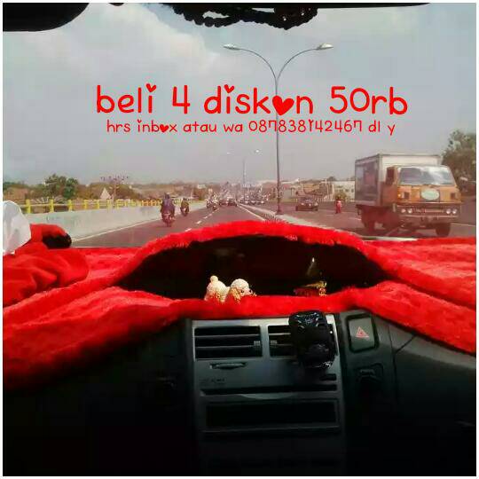 Harga BULU PELINDUNG DASHBOARD CORAK ALAS foto MOBIL WARNA HOLDER ANTI SLIP