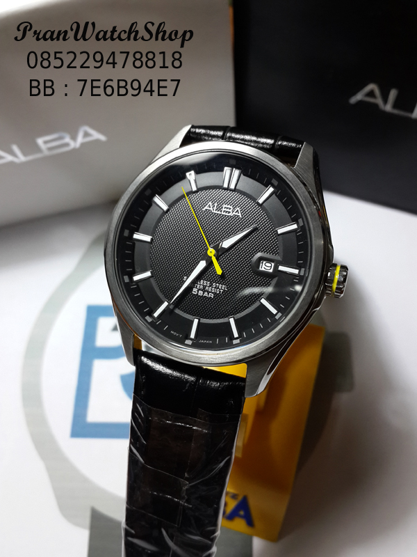 jual jam tangan alba as9447 kulit original garansi 1 tahun jual jam tangan alba as9447 kulit original garansi 1 tahun