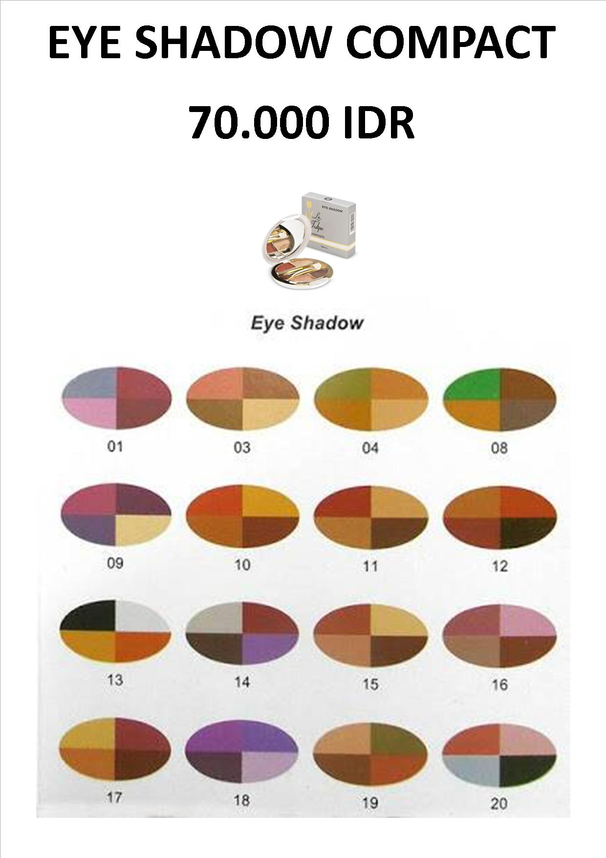 La Tulipe Eyeshadow Compact jual eye shadow compact la tulipe stovia shop La Tulipe Eyeshadow Compact jual eye shadow compact la tulipe stovia shop