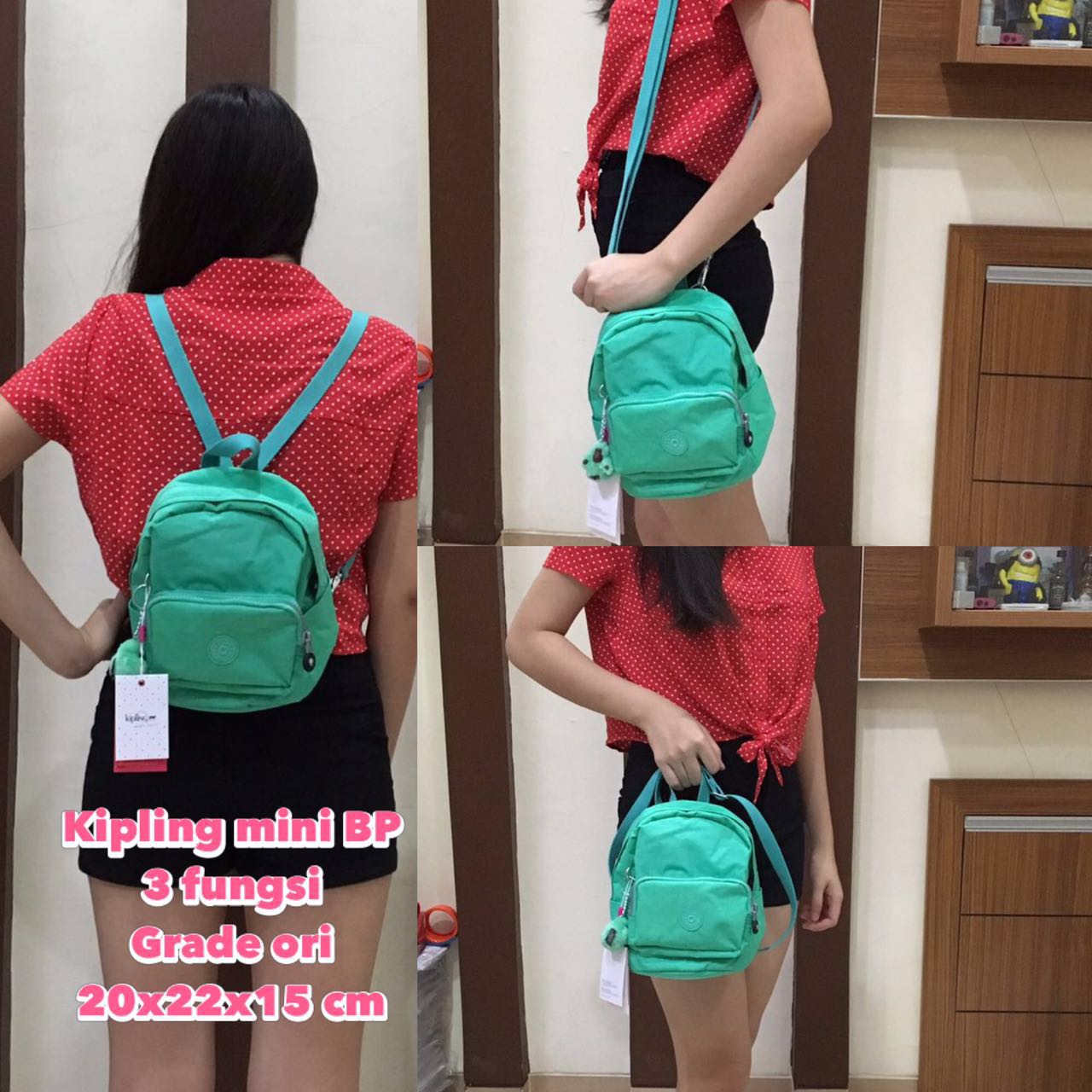 jual kipling mini backpack 3f grade ori toko uniq jaya jual kipling mini backpack 3f grade ori toko uniq jaya
