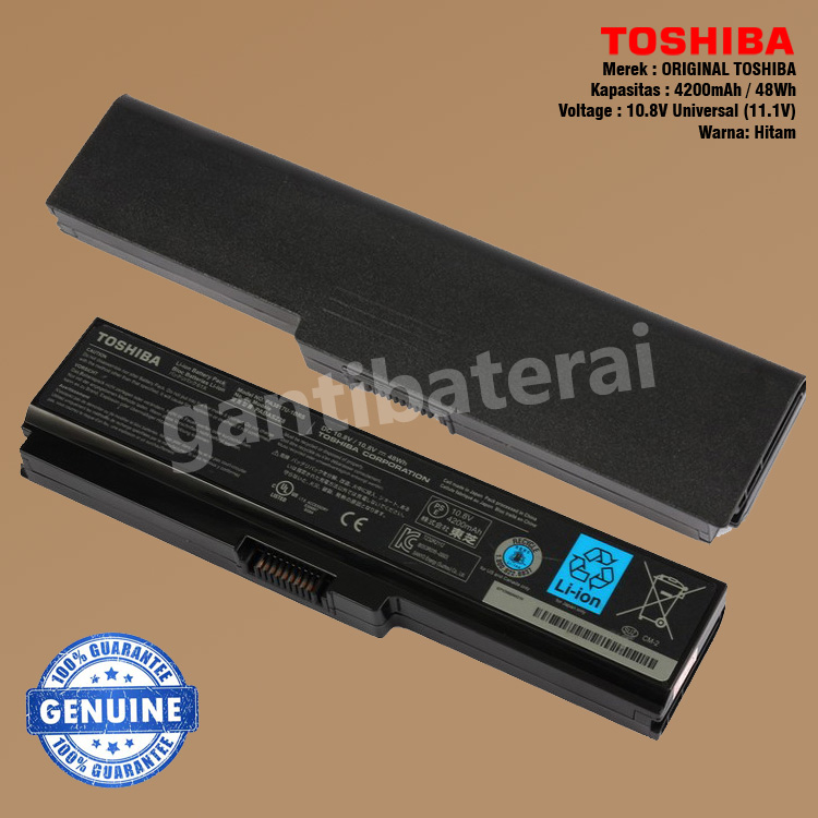 jual baterai original toshiba satellite l730 l735 l740 jual baterai original toshiba satellite l730 l735 l740