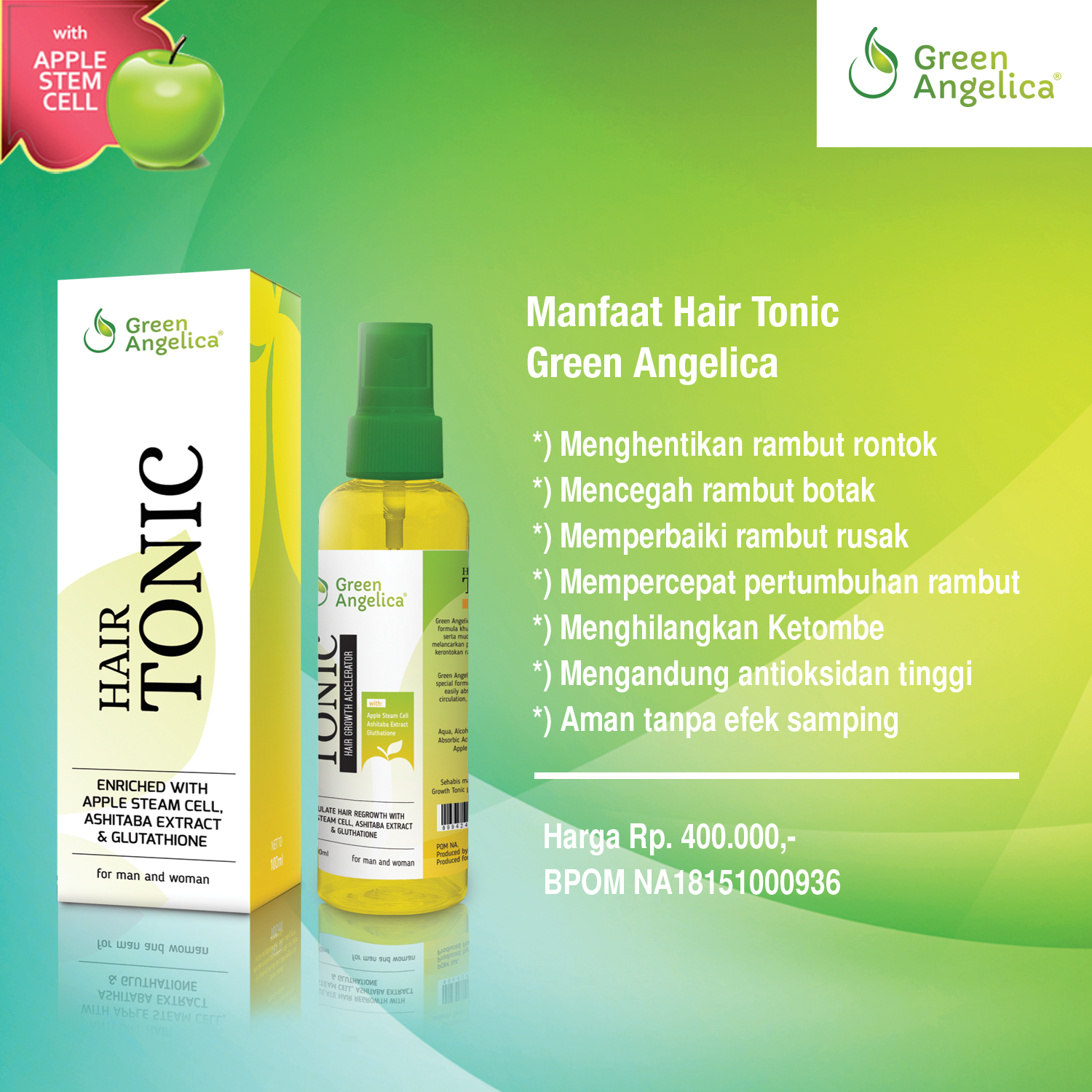 jual green hair tonic penumbuh rambut rumahcantiq jual green hair tonic penumbuh rambut rumahcantiq