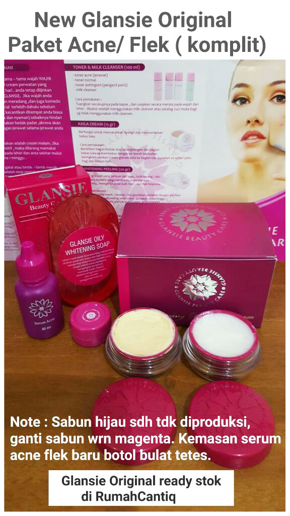 jual glansie paket acne care dr fajar jual glansie paket acne care dr fajar