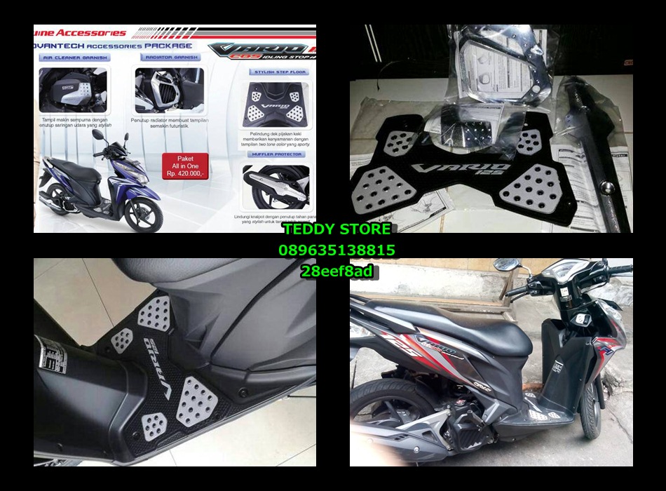 Jual Aksesoris Honda Vario Techno 125 Pgm Fi Cbs Resmi Jual Aksesoris Honda Vario Techno 125 Pgm Fi Cbs Resmi Original Ahm Kredit Motor Jogja Tokopedia