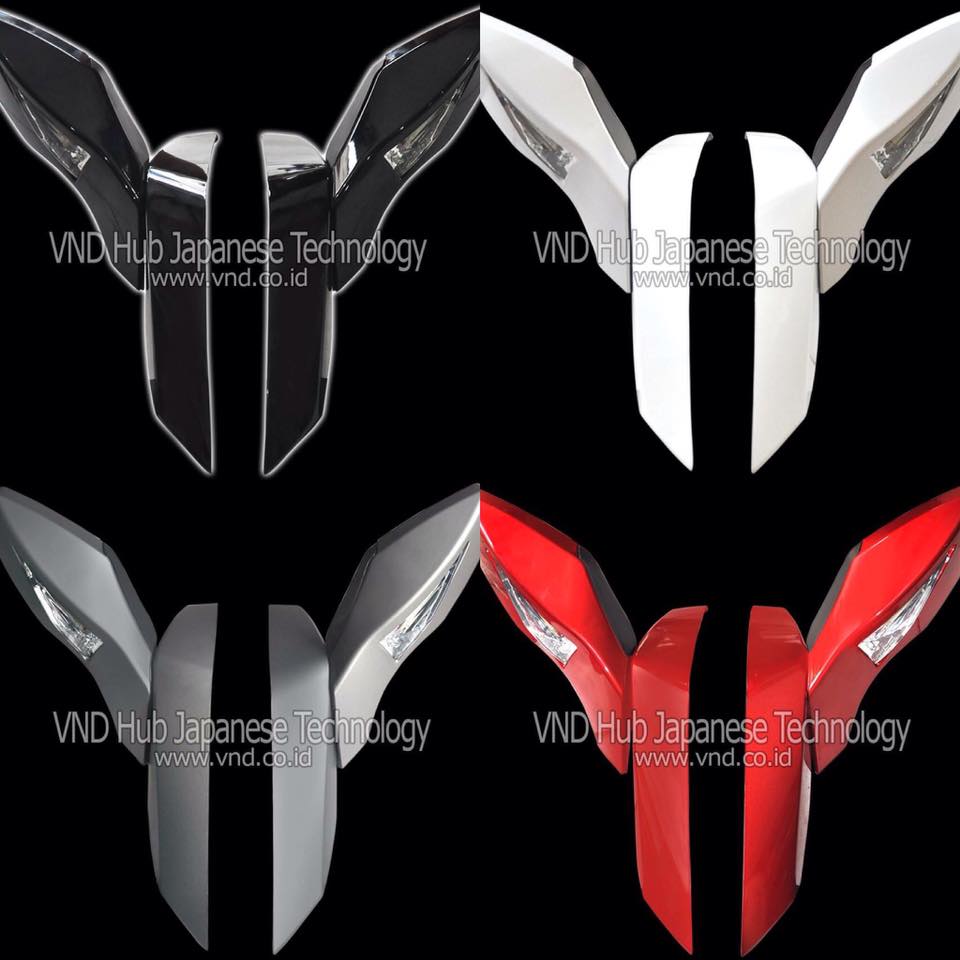 Jual Spion Nmax Bahan Plastik Abs Merek Vnd Gms Guns Motosports