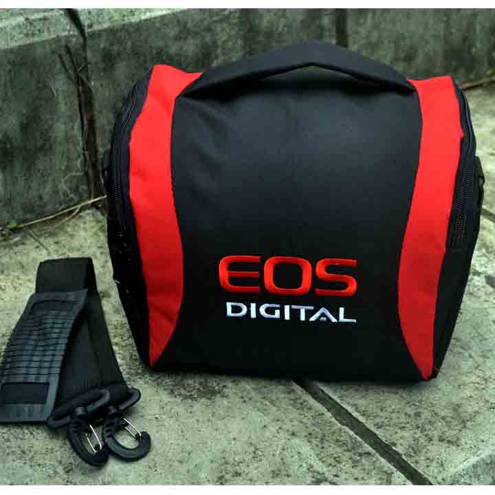 Jual Tas Kamera Canon Selempang Kotak Gratis Jas Hujan (Rain Cover) Kode P - tas klub bola | Tokopedia
