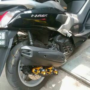 jual muffler guard pelindung knalpot merek nui yamaha n max 150 doja bikemodification jual muffler guard pelindung knalpot merek nui yamaha n max 150 doja bikemodification