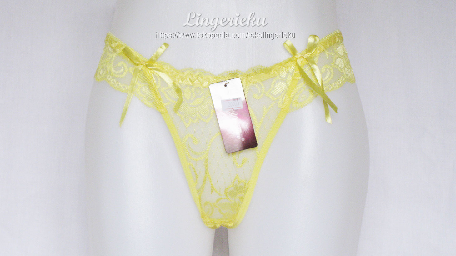 Hailadies Gstring Transparan Kode Laviona Hitam. Source · Jual .