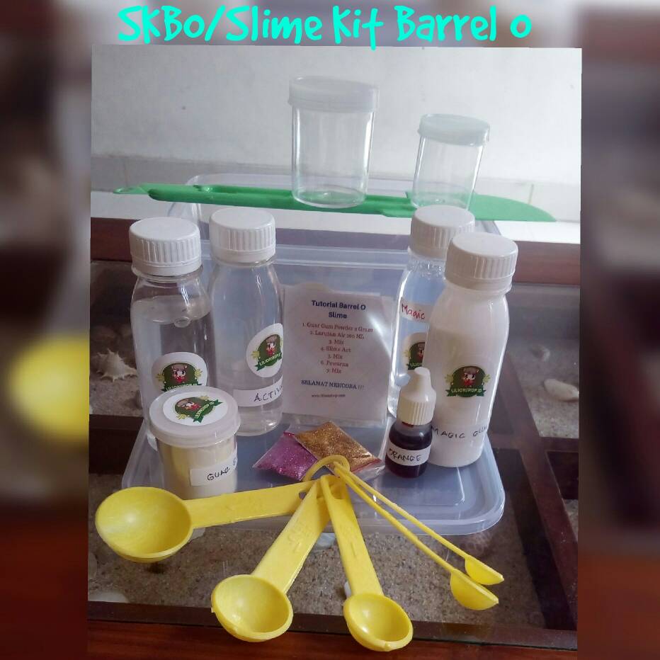 jual kit slime barrel o slime kit barrel o slime lilion jual kit slime barrel o slime kit barrel o slime lilion