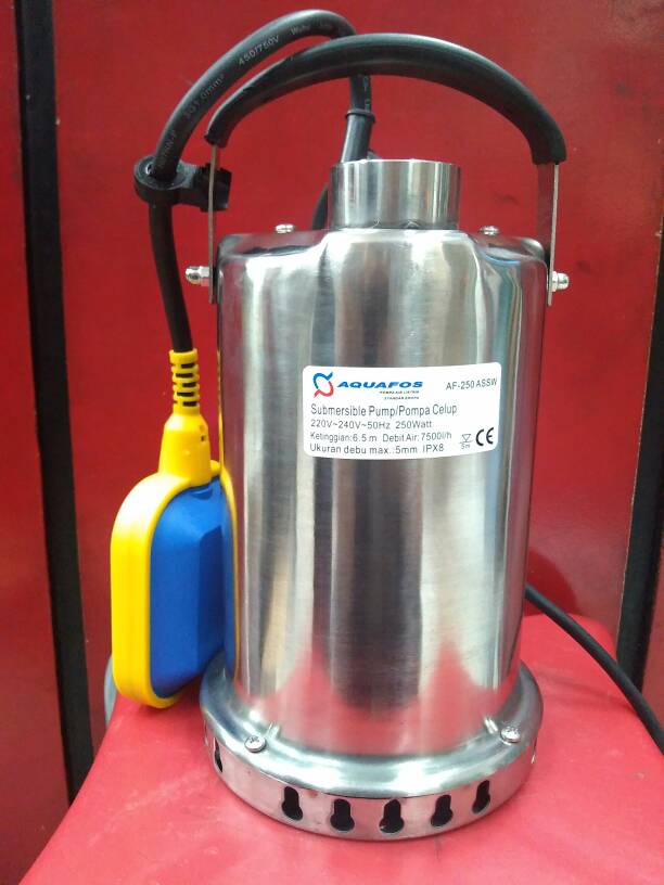 jual pompa celup otomatis submersible aquafos af 250 jual pompa celup otomatis submersible aquafos af 250