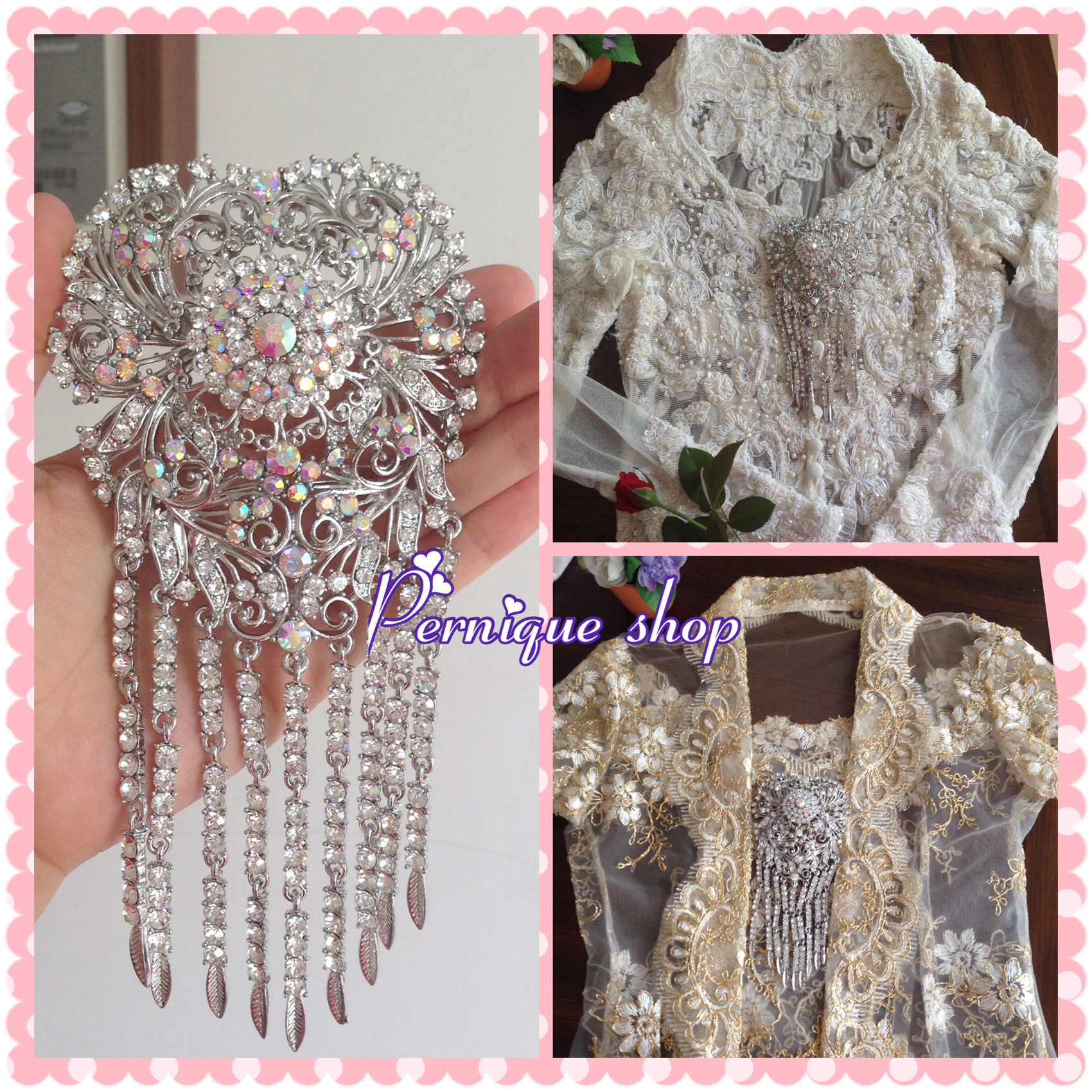 jual bros kebaya kutubaru kebaya pengantin premium pernique shop jual bros kebaya kutubaru kebaya pengantin premium pernique shop