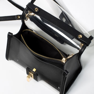 jual original zara mini bag transparant so chic bags jual original zara mini bag transparant so chic bags