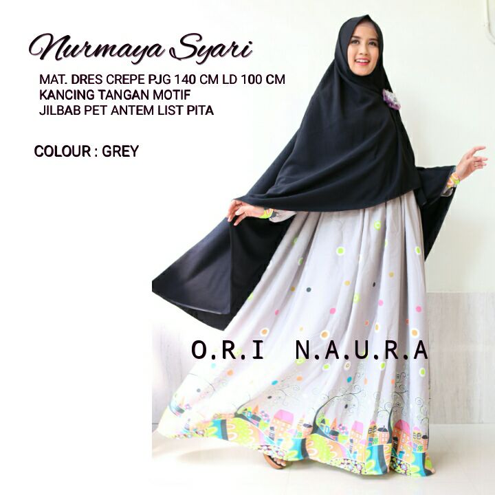 SUPPLIER HIJAB : NURMAYA SYARI BY NAURA