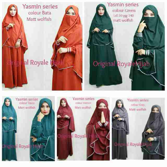 jual yasmin set syar i gamis dress wolvis wolfis cadar niqab gagah jual yasmin set syar i gamis dress wolvis wolfis cadar niqab gagah