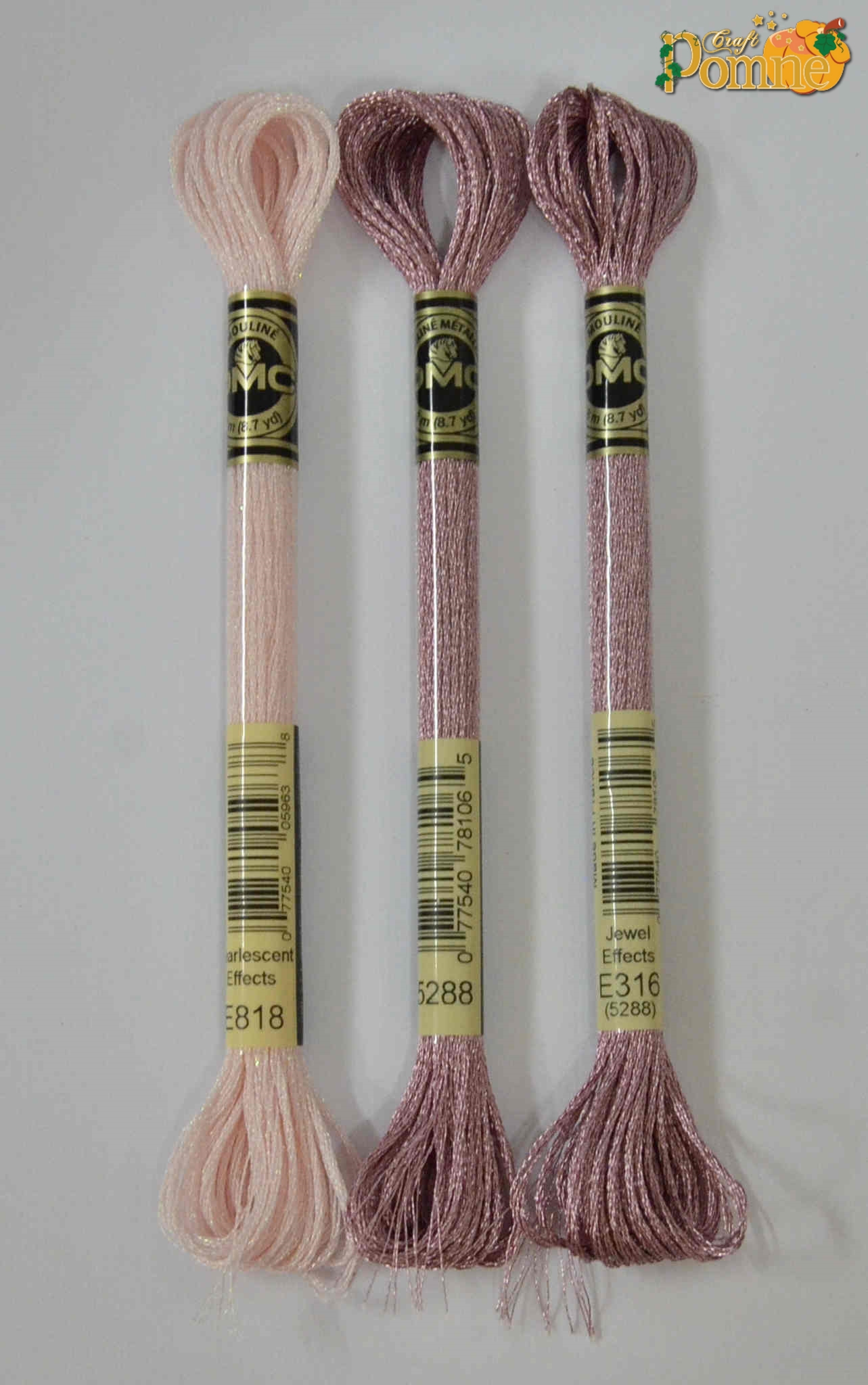 jual benang sulam dmc metallic pink pomne craft jual benang sulam dmc metallic pink pomne craft