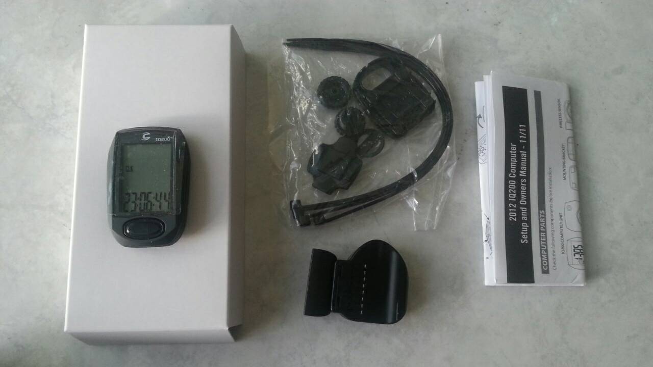 Jual Cyclocomputer Speedometer Cannondale Iq200 Wireless jual cyclocomputer speedometer cannondale iq200 wireless